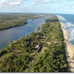 Veduta aerea del Canal des Pangalanes