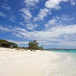 La spiaggia di Babaomby, sul Mare di Smeraldo